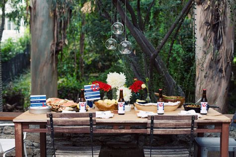 Hanging candle event design from Bash Please and Accent Decor