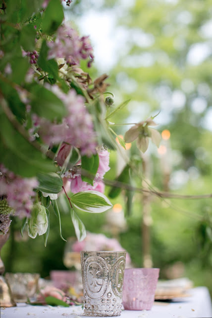 Styling by Ginny Branch; florals by Amy Osaba; photography by Becca Stanley;  products from Accent Decor