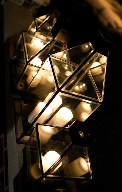 Lanterns and Candlelight #accentdecor
