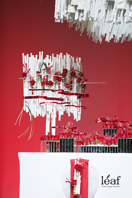 Floral Design by Donald Yim AIFD featuring Accent Decor products