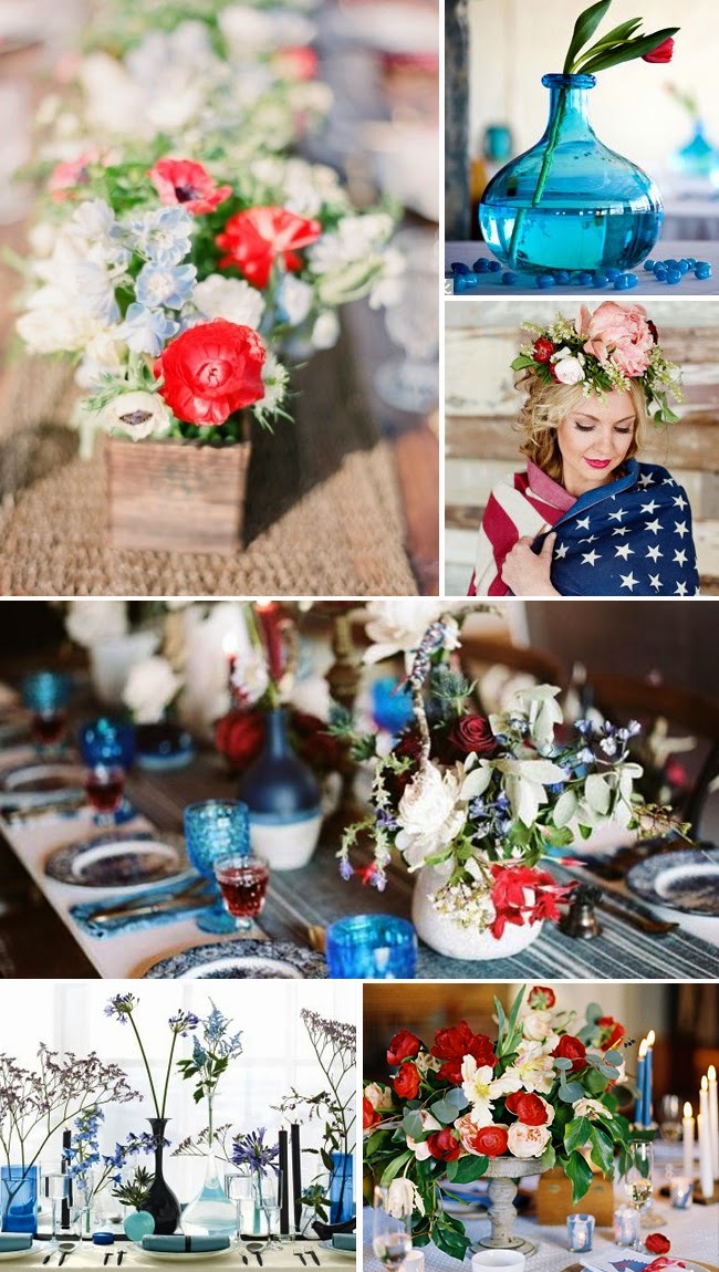 Inspiration: Red, White and Blue - Accent Decor Blog