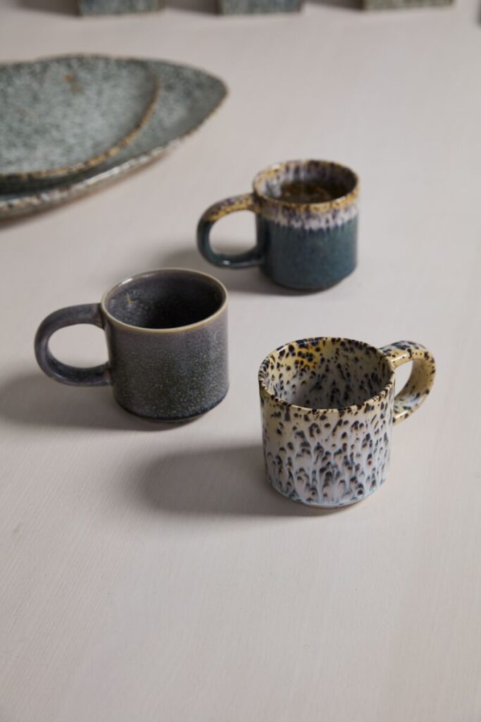 An image of the Starling Mugs offered by wholesale home decor provider, Accent Decor.