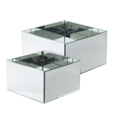 SALE Mirror Cube and Planter