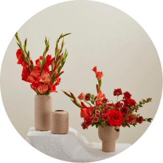 vases and vessels from our affordable floral essentials line for budget conscience florists